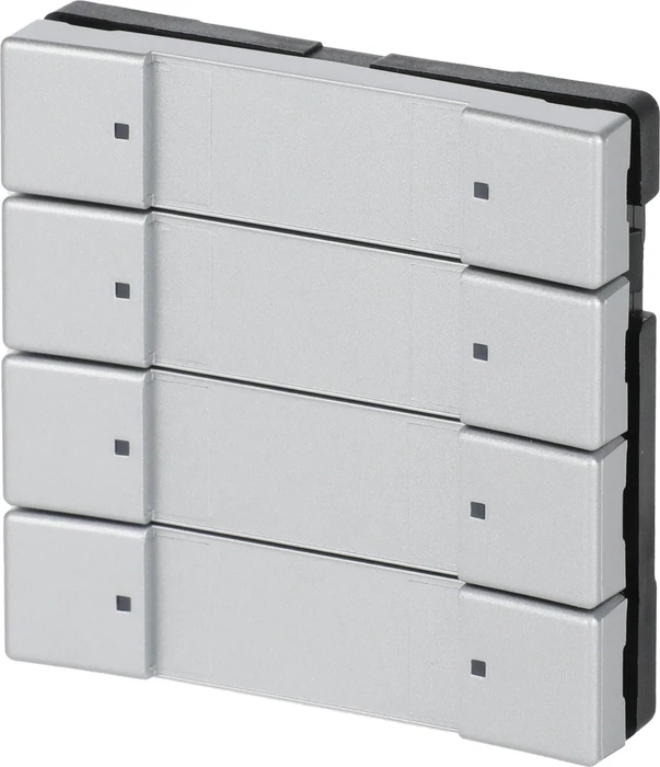 Busch-Jaeger Bedienelement 4/8-fach, Plattform 63, alusilber