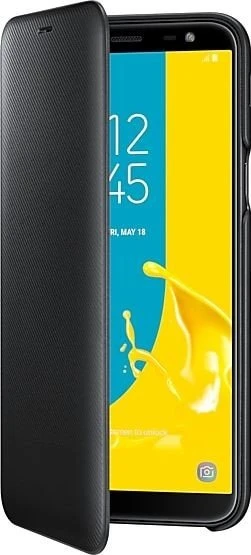 Samsung Wallet Cover für Galaxy J6 (2018) schwarz