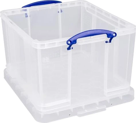 Really Useful Box Aufbewahrungsbox, 42l, transparent