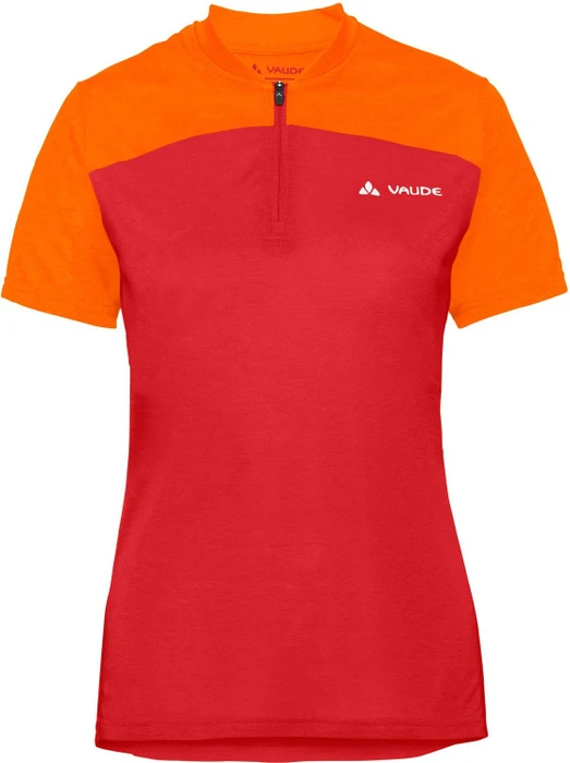 Vaude Tremalzo IV Trikot kurzarm mars red (Damen)