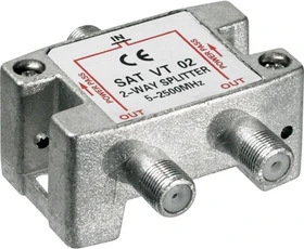 Wentronic Goobay SAT-Verteiler 2-fach