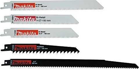 Makita Säbelsägeblatt-Set, 5-tlg.
