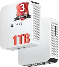 Geekom A5 Pro, Ryzen 5 7530U, 16GB RAM, 1TB SSD, Windows 11 Pro