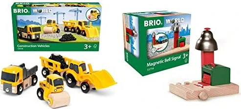 BRIO Baustellenfahrzeuge Set