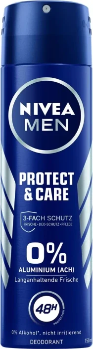 Nivea MEN Sensitive Protect & Care Deodorant Spray, 150ml