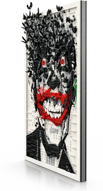 LEGO Art - Joker Wall Art Comic Cover