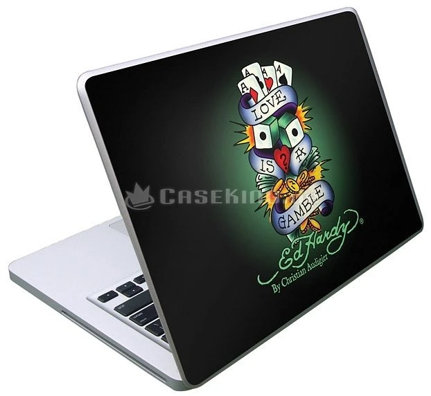 Ed Hardy Notebook Skin green