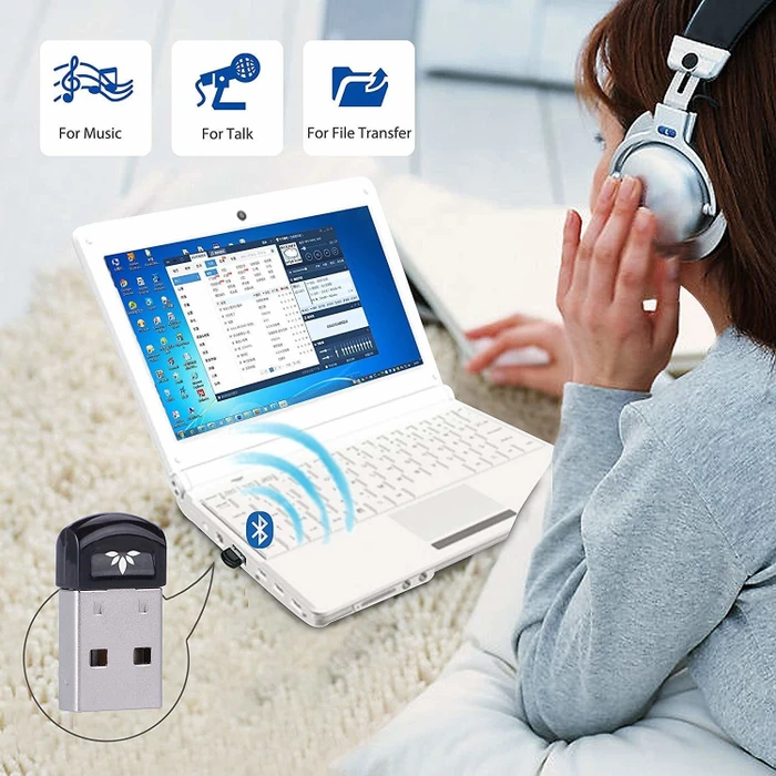 Avantree DG40S Bluetooth 4.0 Adapter Stick, Bluetooth 4.0, USB-A 2.0 [Stecker]