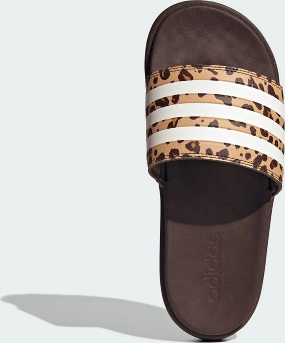 adidas Platform Adilette shadow brown/cloud white/magic beige (Damen)