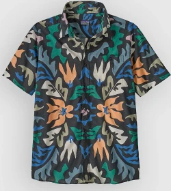 Patagonia Go-To Hemd kurzarm kaleido: black (Herren)