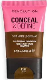 Revolution Beauty Conceal & Define Foundation F13, 23ml