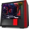 NZXT H210i, schwarz/rot, Glasfenster, Mini-ITX Vorschaubild