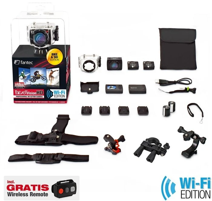 Fantec BeastVision HD Wi-Fi Bike & Ski Edition