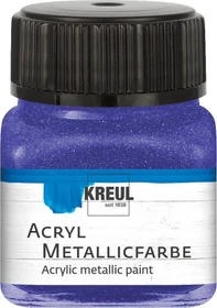 Kreul Acryl Metallicfarbe, violett, 20ml