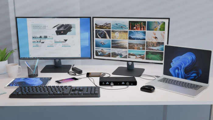 i-tec Universal Dual 4K Display Docking Station + Power Delivery 85W, USB-C 3.0 [Buchse]