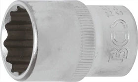 BGS technic Außenzwölfkant Steckschlüssel 1/2", 19mm
