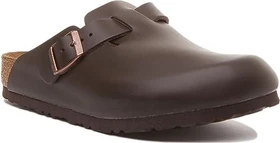 Birkenstock Boston Naturleder dark brown