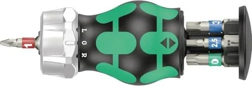 Wera Bicycle Set 5 Kraftform Kompakt Stubby Bitset, 7-tlg.