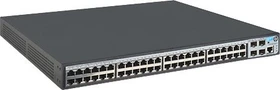 HP OfficeConnect 1920 48G Rackmount Gigabit Smart Switch, 48x RJ-45, 4x SFP, 370W PoE+ (JG928A)