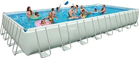 Intex Ultra Frame Pool Set rechteckig 975x488x132cm