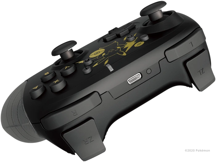 Hori Horipad Wireless Controller Pokémon Pikachu Edition schwarz/gold (Switch)