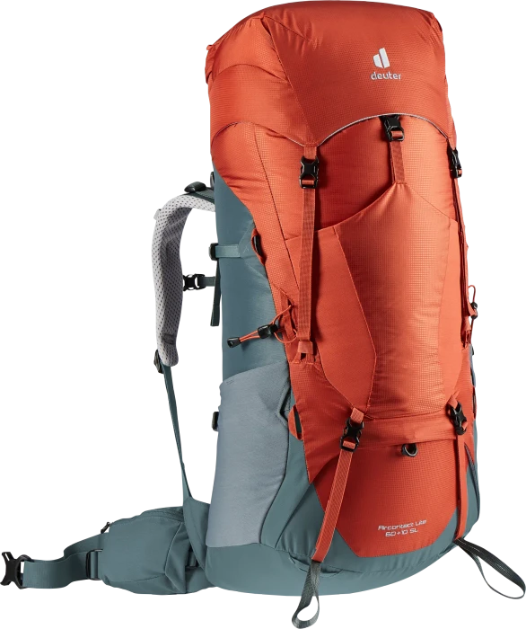 Deuter Aircontact Lite 60+10 SL paprika/teal (Damen)
