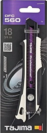 Tajima Professional Razar Black Allzweck-Cuttermesser, schwarz/weiß
