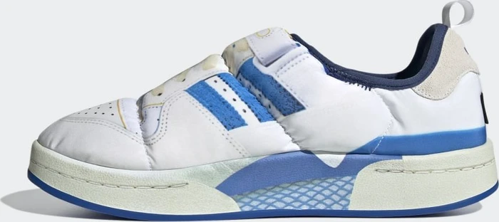 adidas Puffylette cloud white/royal blue