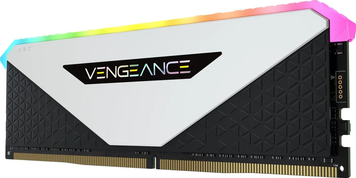 Corsair Vengeance RGB RT White UDIMM 16GB Kit, DDR4-3200, CL16-20-20-38