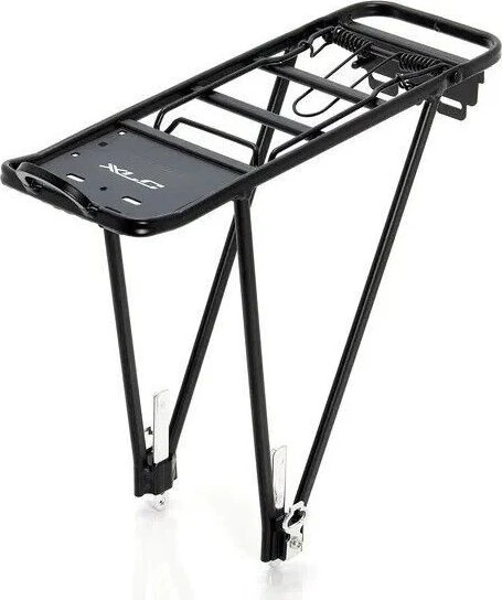 XLC Alu Hinterrad Gepäckträger schwarz matt