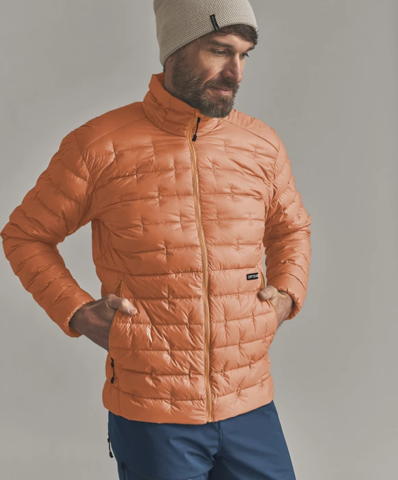 Ortovox Downwool 180 Funktionsjacke faded tangerine (Herren)