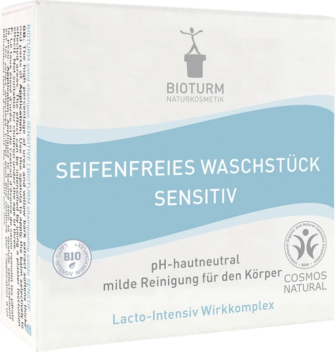 Bioturm Nr. 130 Sensitiv Seifenfreies Waschstück, 100g