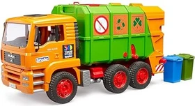 Bruder Profi-Serie MAN TGA Müll-LKW grün