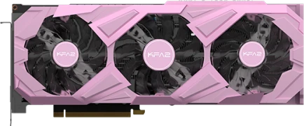 KFA2 GeForce RTX 3070 EX Gamer Pink (1-Click OC), 8GB GDDR6, HDMI, 3x DP