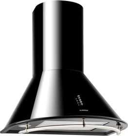 Klarstein Lumio Neo Retro Wand-Dunstabzugshaube schwarz