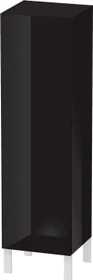Duravit L-Cube Halbhochschrank 400 x 363 x 1320 mm schwarz hochglanz