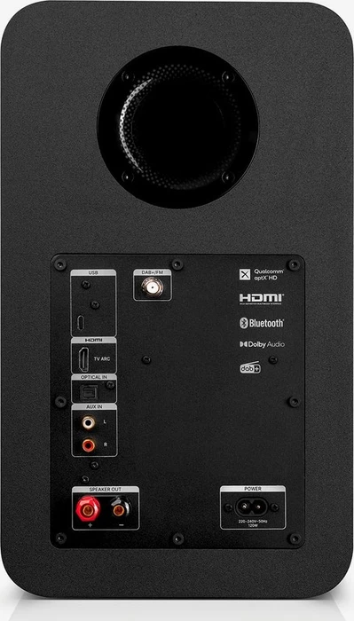Teufel Ultima 25 Aktiv 2 Night Black, Paar