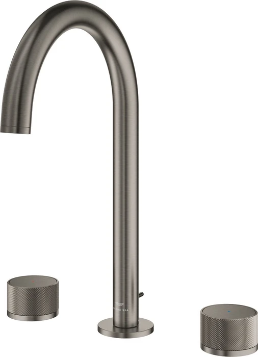 Grohe Atrio Private Collection 3-Loch-Waschtischbatterie 1/2" L-Size hard graphite gebürstet