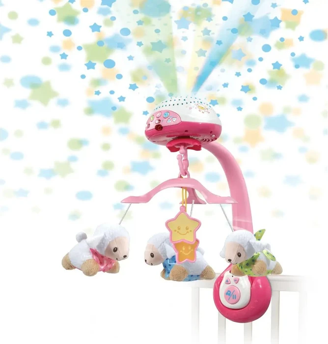 VTech Schäfchen-Mobile Spieluhr rosa