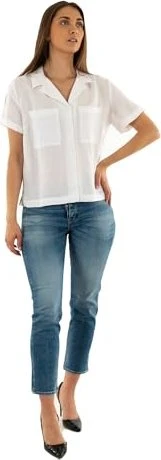 Levi's Sonny Camp Hemd kurzarm bright white (Damen)