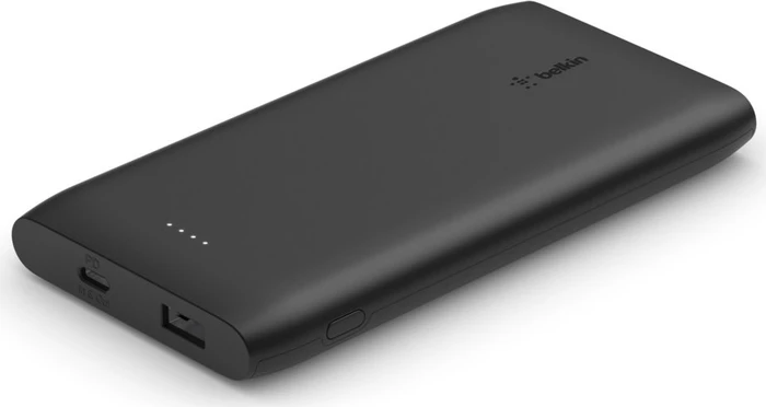 Belkin BoostCharge USB-C PD Powerbank 10K mit USB-C-Kabel schwarz