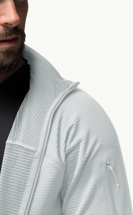 Jack Wolfskin Prelight FZ Jacke cool grey (Herren)