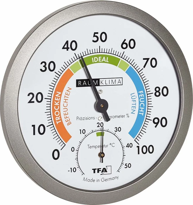 TFA Dostmann Thermo-Hygrometer Wetterstation, analog