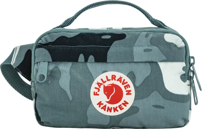 Fjällräven Kanken Graphics Hip Pack Bauchtasche nimbus blue/hidden animals
