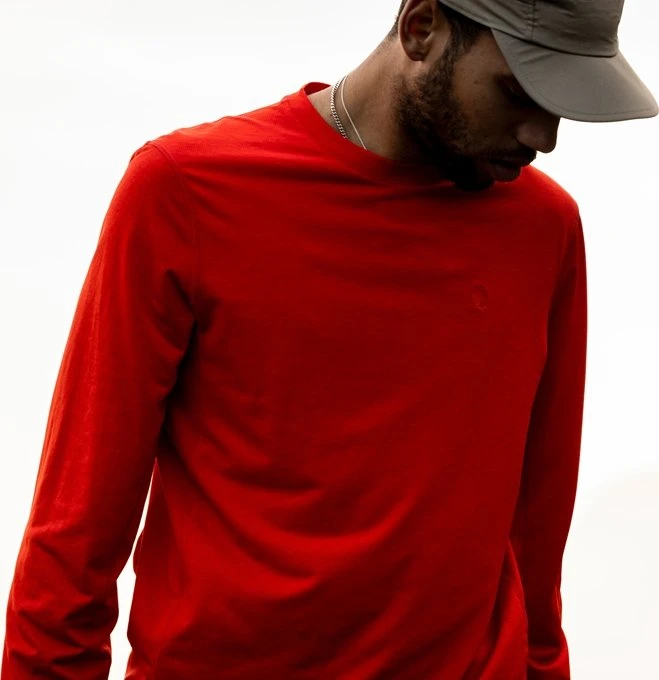 Fjällräven Abisko Day Hike Funktionsshirt langarm flame orange (Herren)