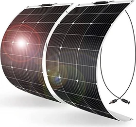 Dokio Solarpanel, 100Wp, 2 Stück, 200Wp
