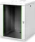Digitus Professional Unique Serie Wandschrank 16HE, Sicherheitsglastür, IP2X, grau, 600mm tief Vorschaubild
