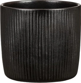 Scheurich Solido Linea Übertopf 24.1cm ebano