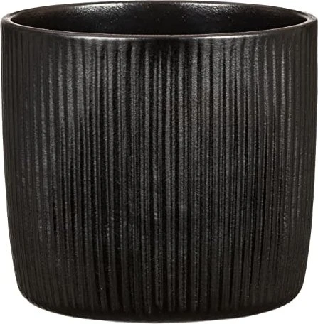 Scheurich Solido Linea Übertopf 21.2cm ebano