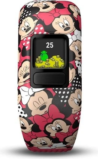 Garmin vivofit jr. 2 Disney Minnie Mouse Aktivitäts-Tracker elastisch